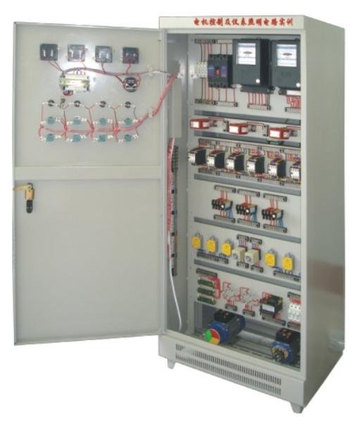 HY-76H型電機(jī)控制及儀表照明電路實(shí)訓(xùn)考核裝置（柜式、雙面）